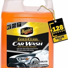 Meguiar’s Gold Class Car Wash Shampoo Rich Foaming High Gloss 128 fl oz