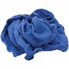 24 PREMIUM BLUE HUCK TOWELS GLASS CLEANING JANITORIAL LINTLESS SURGICAL TOWELS!!
