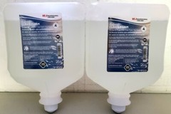 2 SCJ PROFESSIONAL Refresh CLEAR FOAM 2L 67.6oz LARGE Foam Soap No Dye Unscented