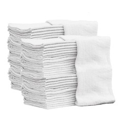 500 New Industrial A Grade Shop Towels-Cleaning Towels White -Multipurpose Cloth