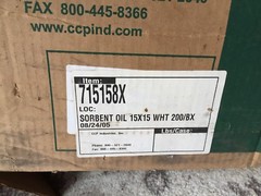 NEW CCP Sorbent Oil Pad 715158X 15″x15″ (10 pack) Free Shipping!