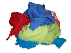 Color Knit Rags – Wiping Cleaning Cloth – 25 LB Box