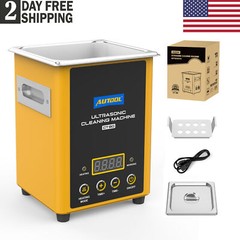AUTOOL Ultrasonic Cleaner Cleaning Machine 2L Tank For Car Fuel Injector Jewelry