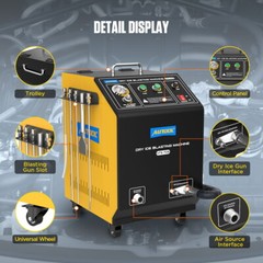AUTOOL® Dry Ice Blasting Machine Automotive Ships. Industrial Cleaning Equipment